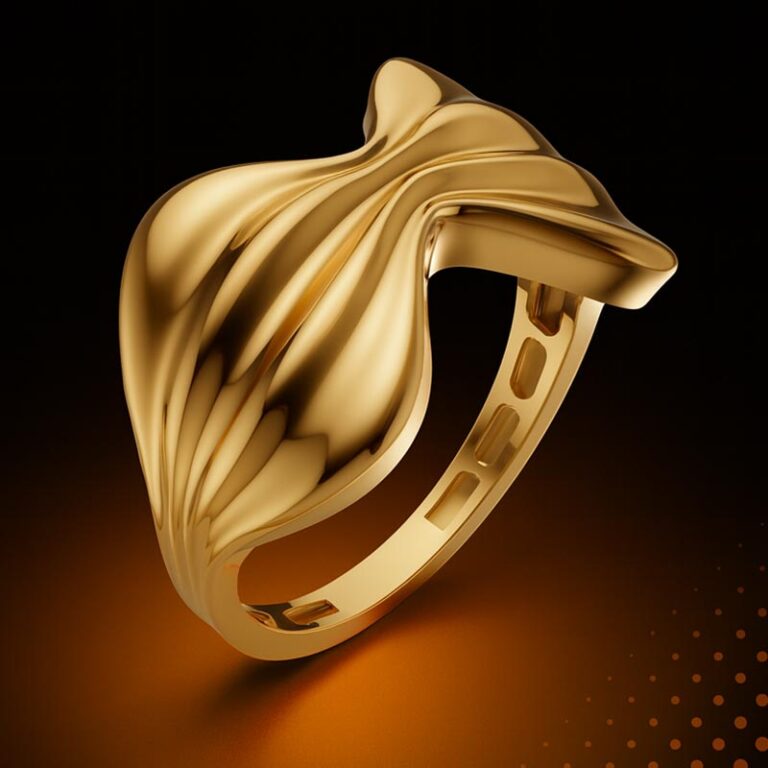 انگشتر طلا لوما کد 17