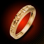 انگشتر خط نور 030